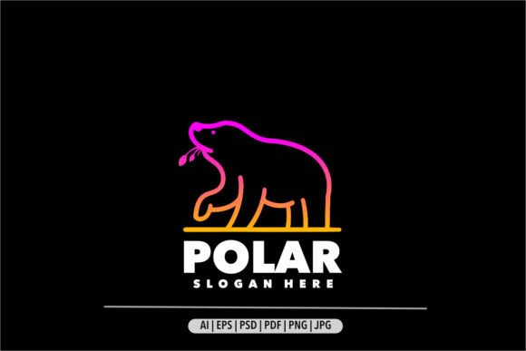 Download Polar Bear Line Art Symbol Logo - Bear Collection