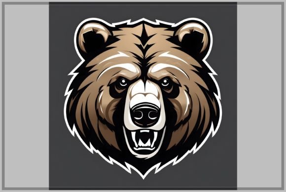 Download Bear Mascot Logo - Bear Collection