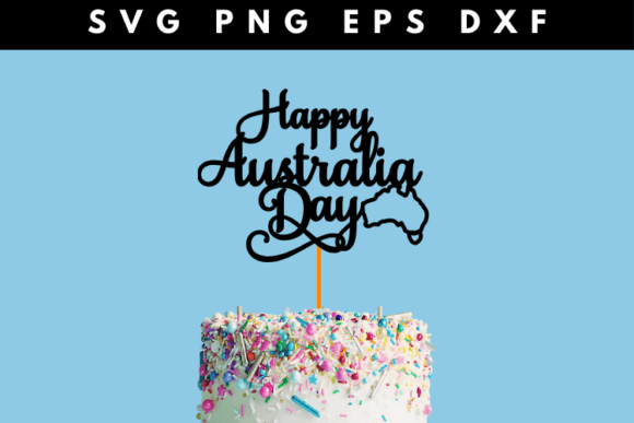 Download Happy Australia Day Cake Topper - Australia day Collection