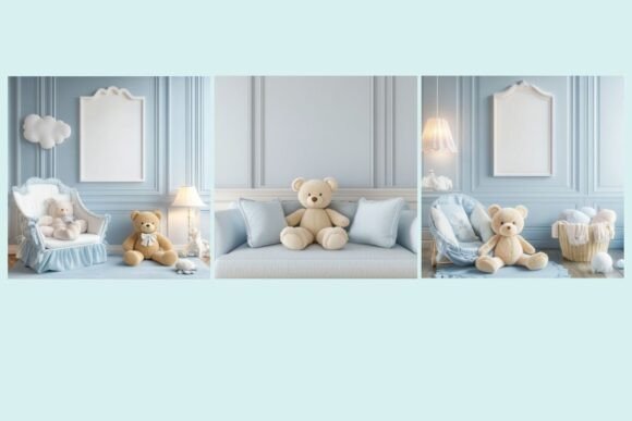 Download Pastel Teddy Bear Nursery Decor JPG - Bear Collection