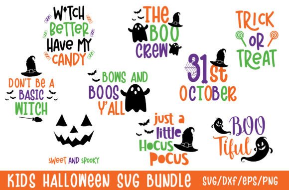 Download Kids Halloween SVG Bundle - Halloween svg Collection