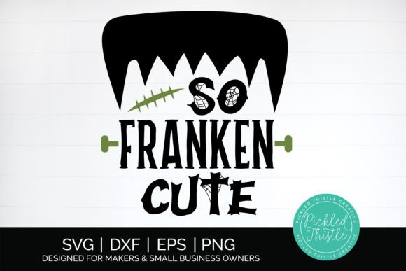 Download Kids Halloween SVG - so Franken Cute - Halloween svg Collection