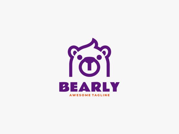 Download Bear Line Art Logo - Bear Collection