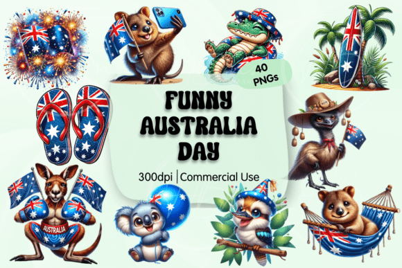Download Funny Australia Day Clipart - Australia day Collection