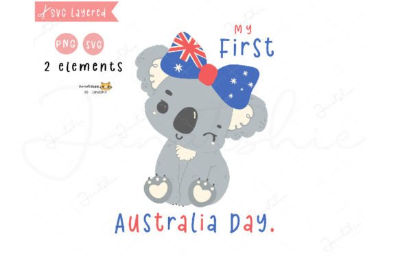 Download Adorable Australia Day Baby Koala Svg - Australia day Collection